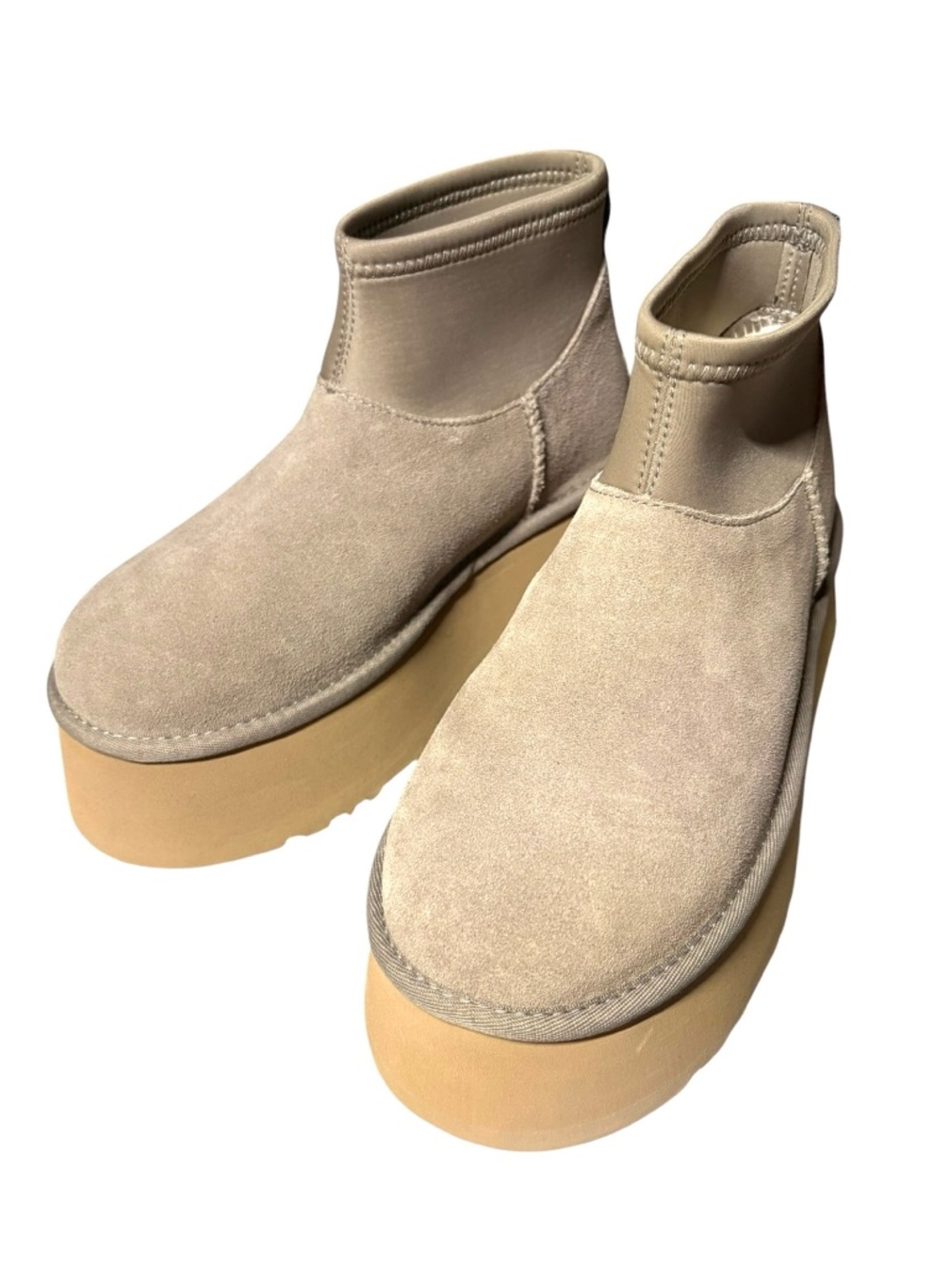 UGG NWT 
Classic Mini Dipper boots in Grey Sz 7 - Picture 3 of 8